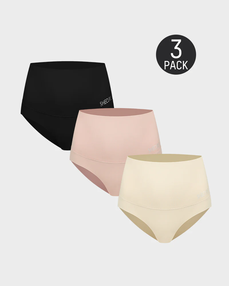 3-Pack High Waisted Tummy Control Briefs - Image 12