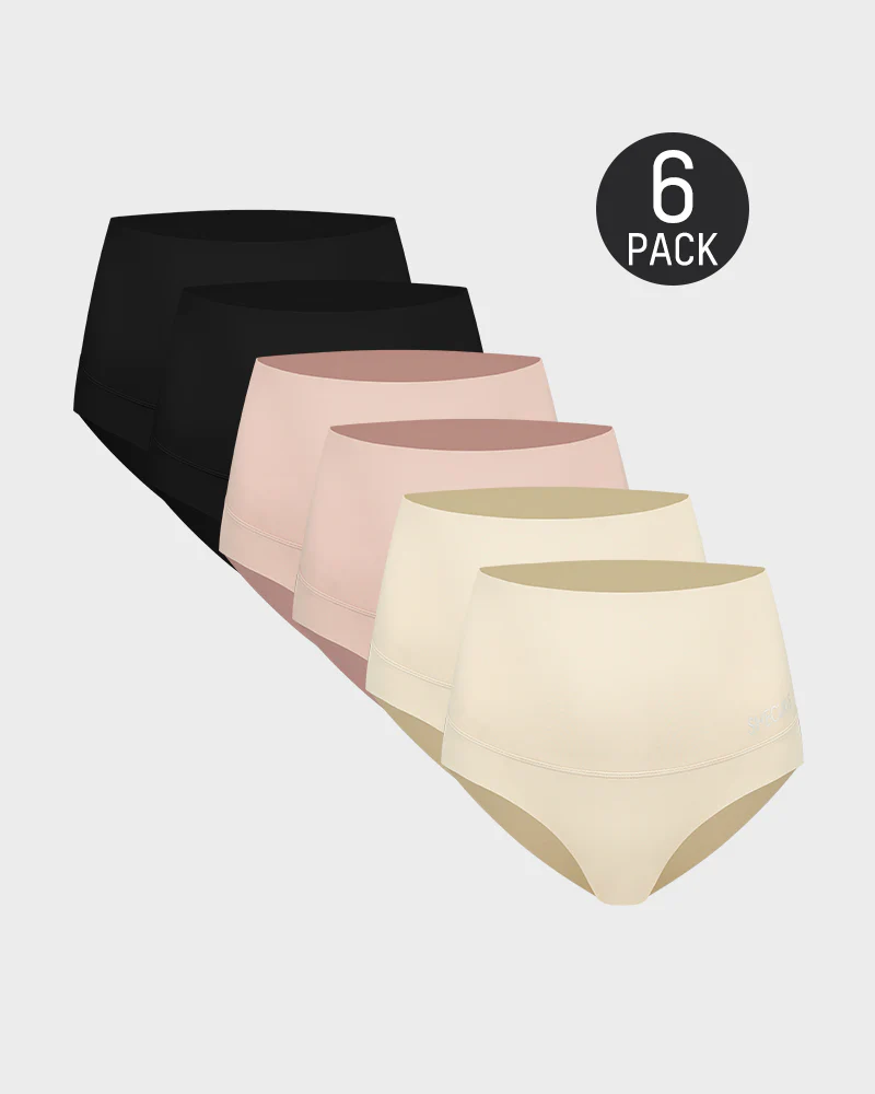 3-Pack High Waisted Tummy Control Briefs - Image 14