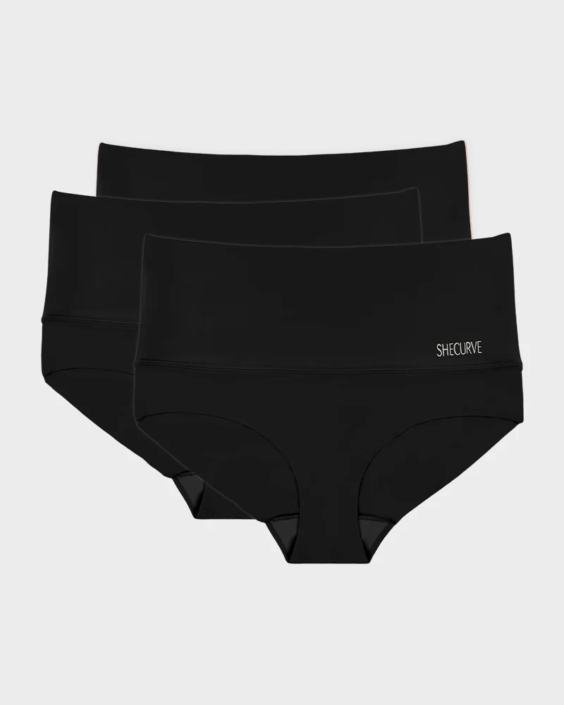 3-Pack High Waisted Tummy Control Briefs - Image 19