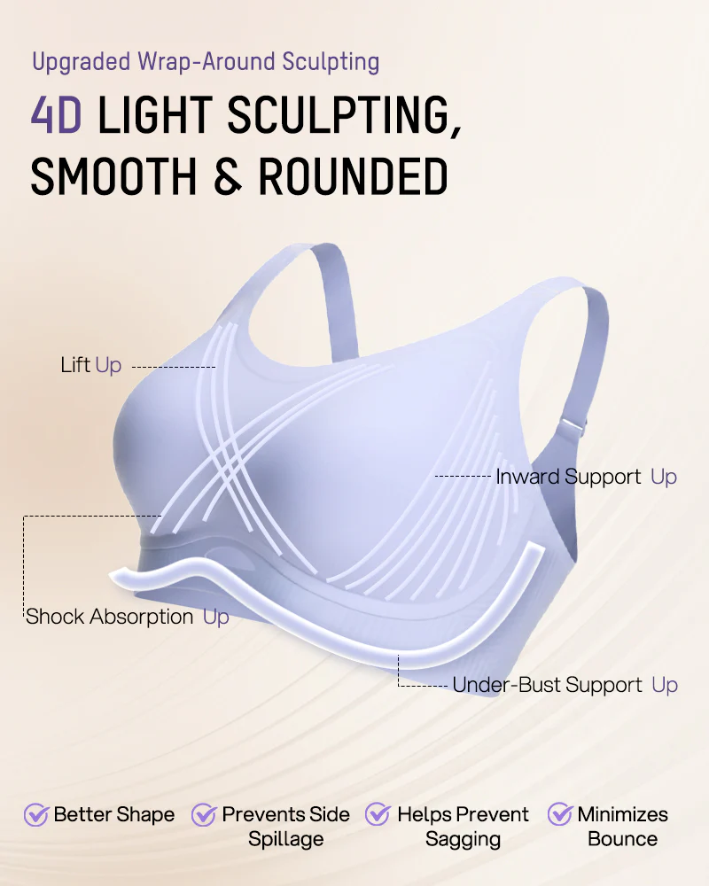 AirEase™ 4D Lift Wrap Sculpting Wire-Free Bra - Image 8