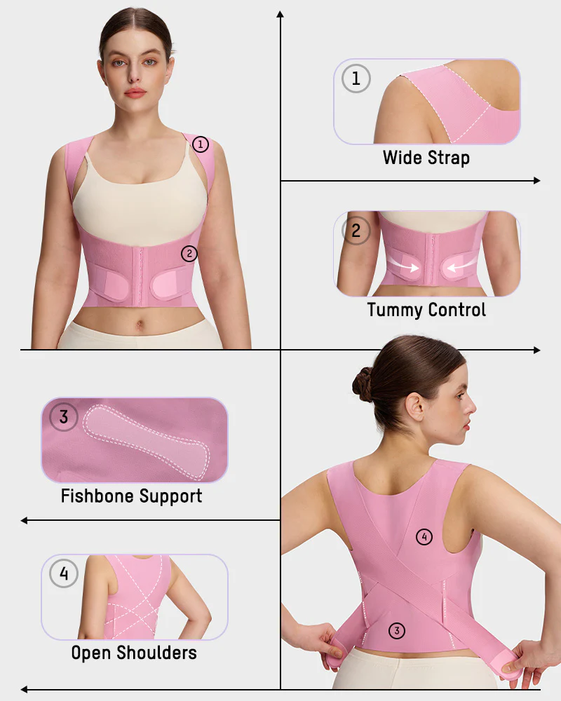 Adjustable Posture Corrector Shaping Vest - Image 4