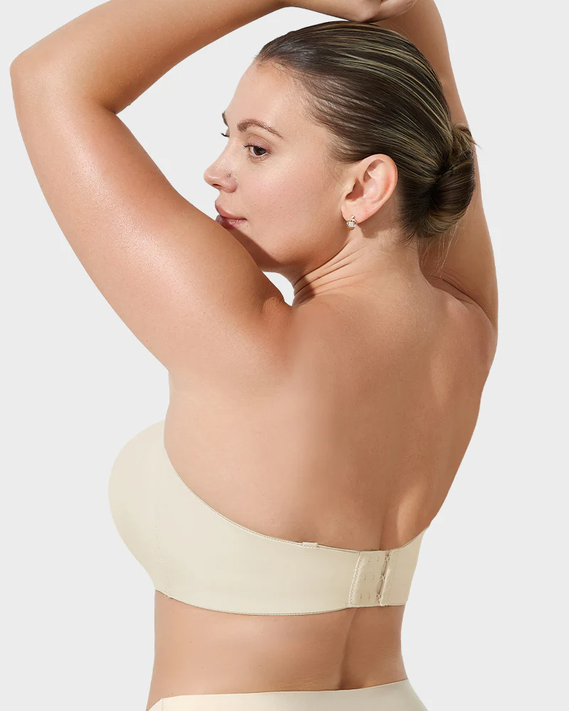 Full Support Non-Slip Convertible Bandeau Bra - Image 3