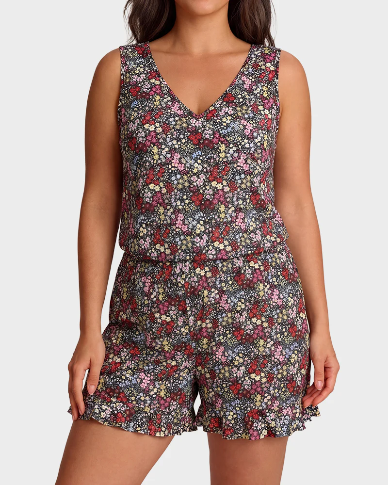 Built-in Bra Swim Romper - Image 31