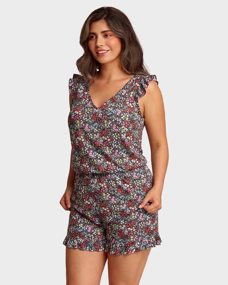 Built-in Bra Swim Romper - Image 8