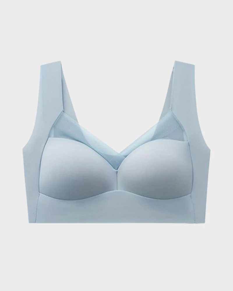 Comfortable Smoothing Mesh Bra - Image 22