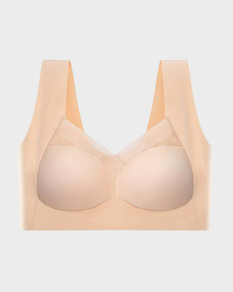 Comfortable Smoothing Mesh Bra - Image 30