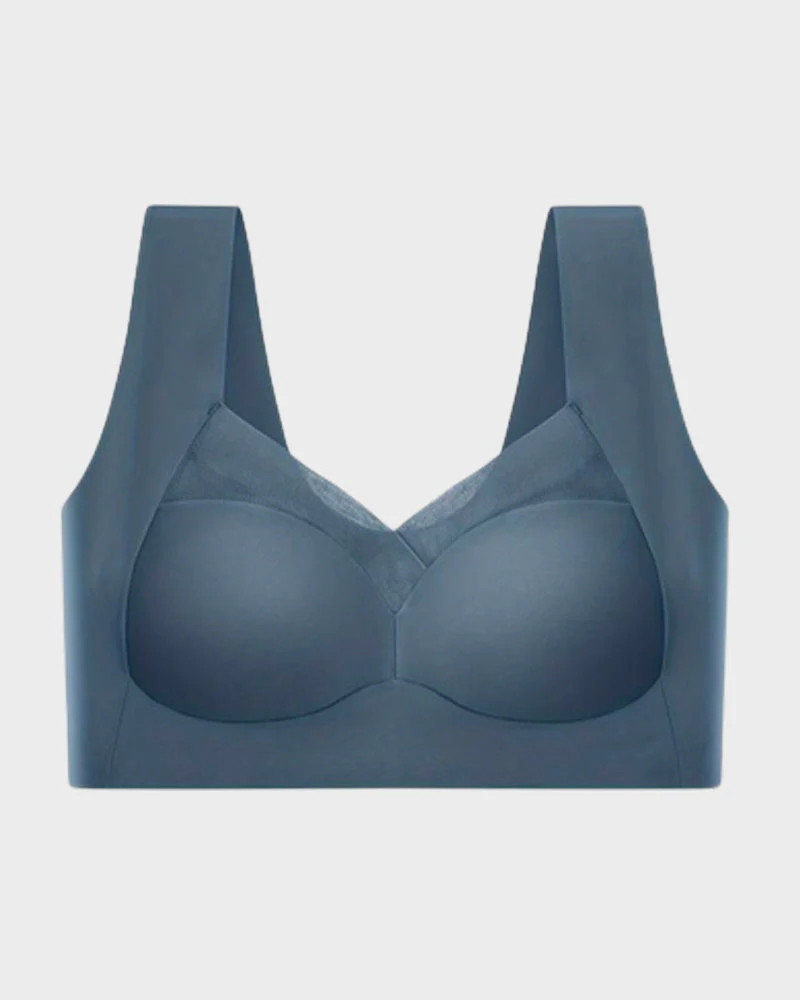 Comfortable Smoothing Mesh Bra - Image 34