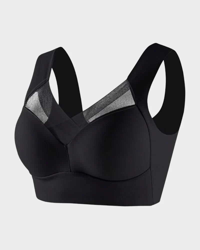 Comfortable Smoothing Mesh Bra - Image 7
