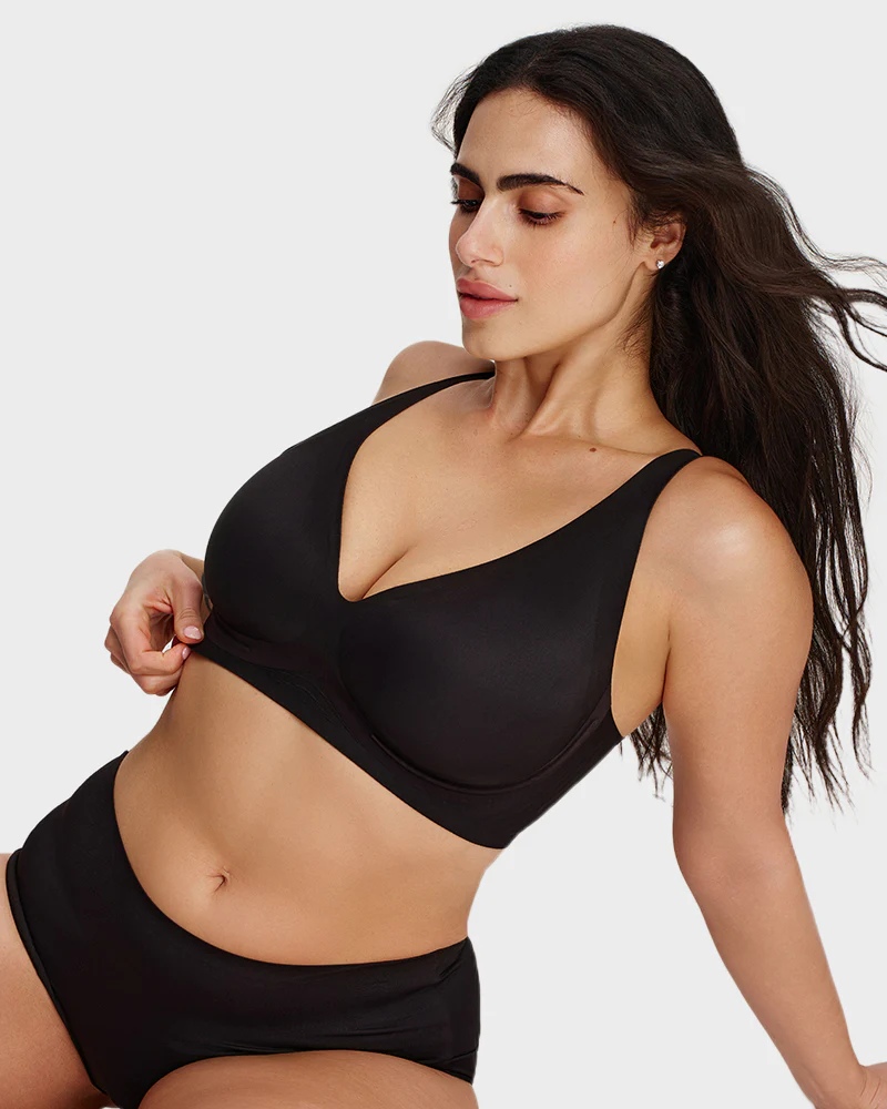 AirEase™ Supportive Wireless Deep-V Bra - Image 13