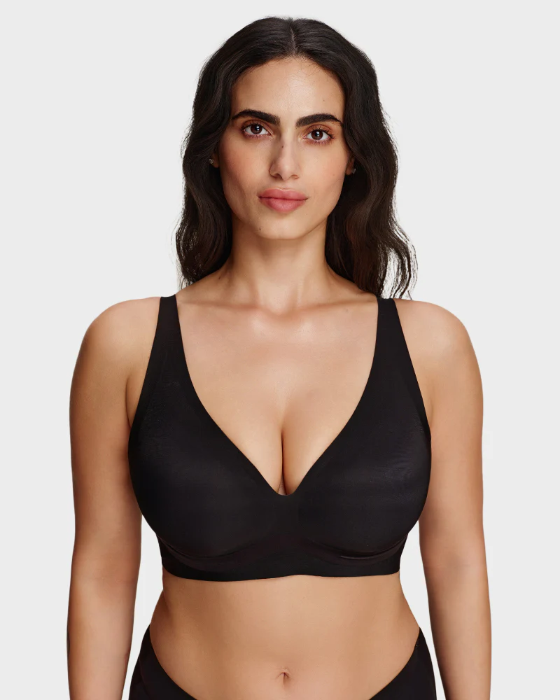 AirEase™ Supportive Wireless Deep-V Bra - Image 15