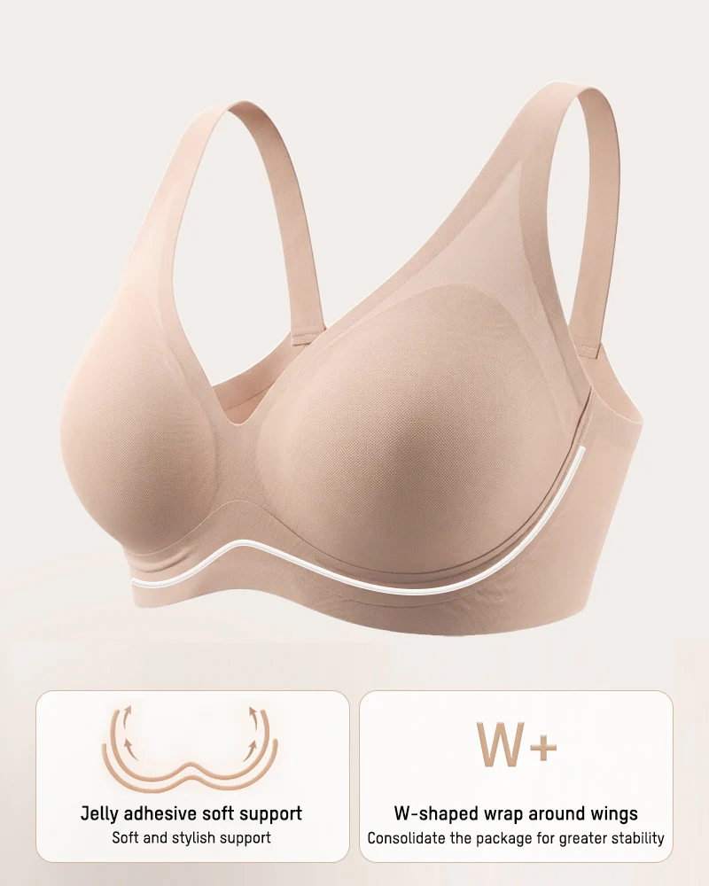 AirEase™ Supportive Wireless Deep-V Bra - Image 4