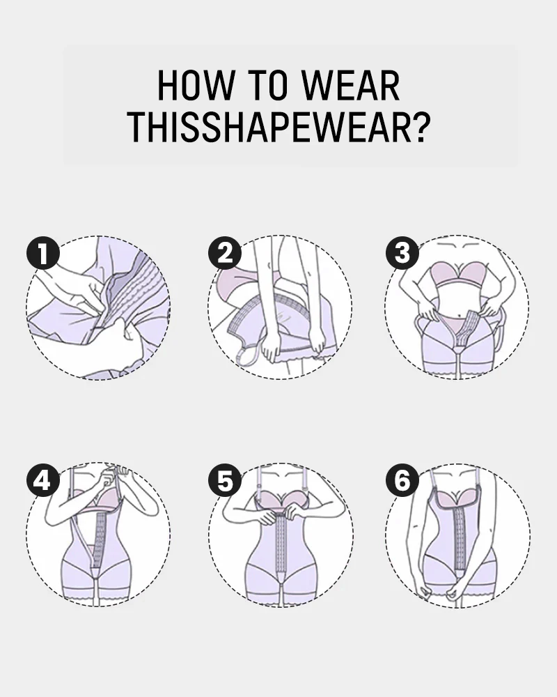 Extra Plus Size Shaper Bodysuit - Image 17