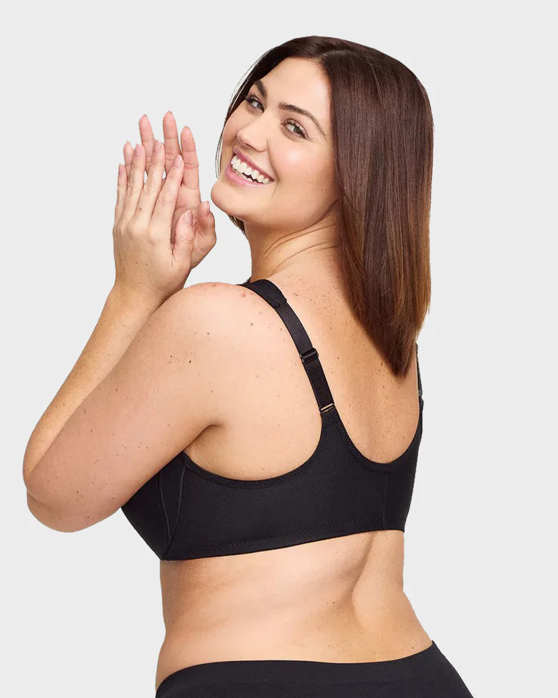 Front-Closure Underwire Print Bra - Image 8