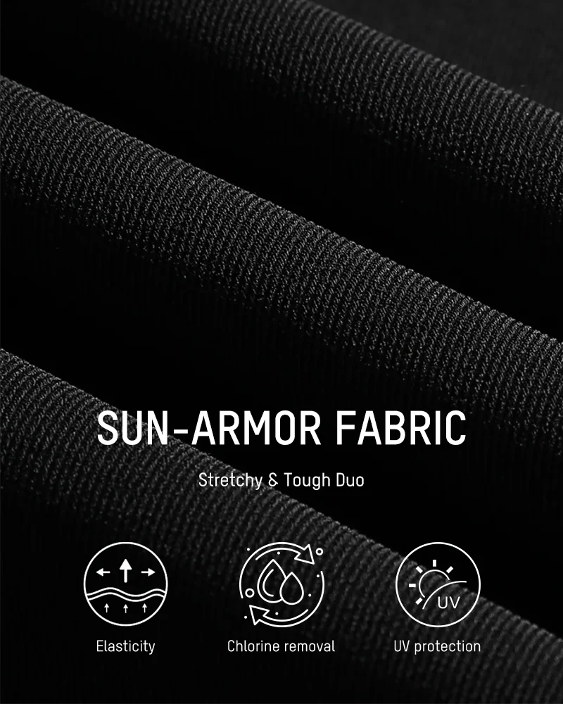 Full Coverage Retro Color Block Swimwear - Image 42