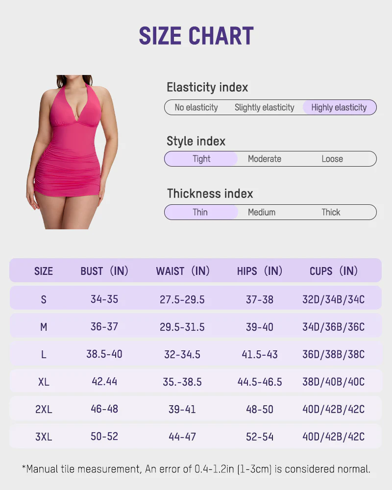 SculptSkin™ BackStage Halter V-Neck Swim Dress - Image 18