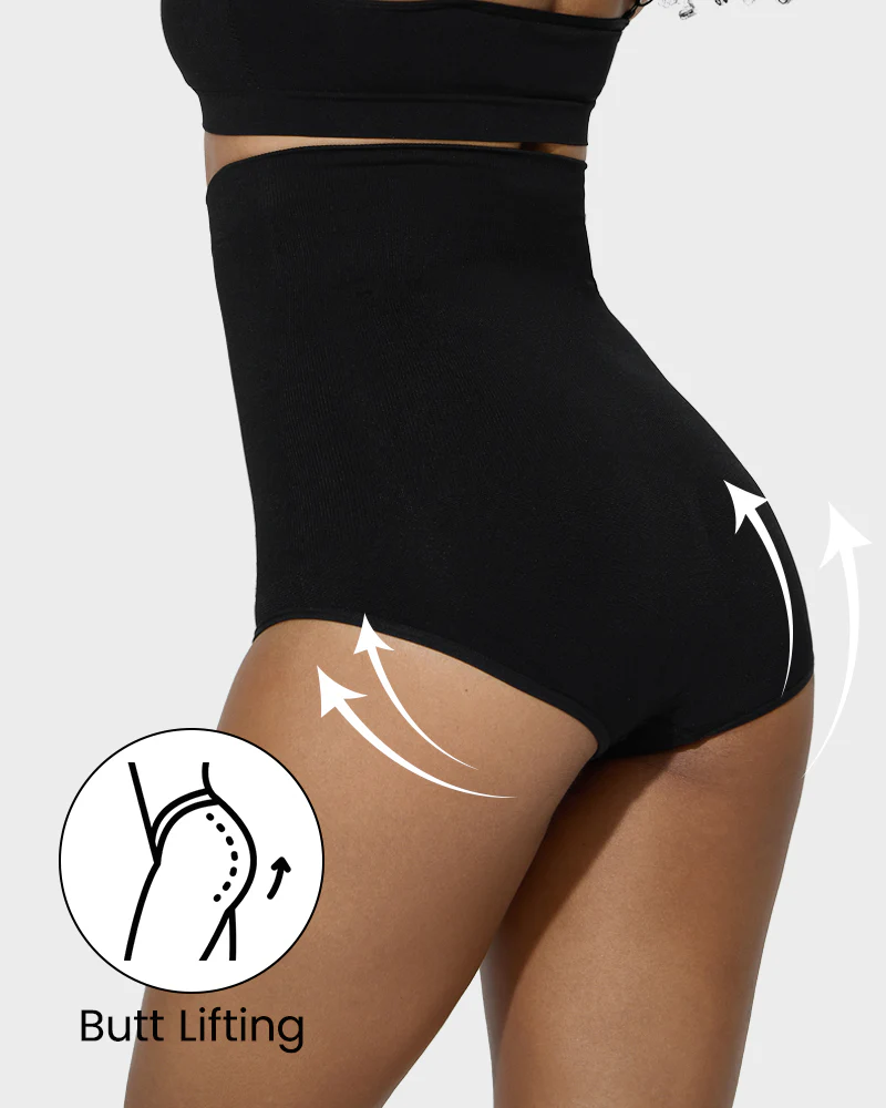 High Waist Tummy Control Brief Panty (2 Pack) - Image 12