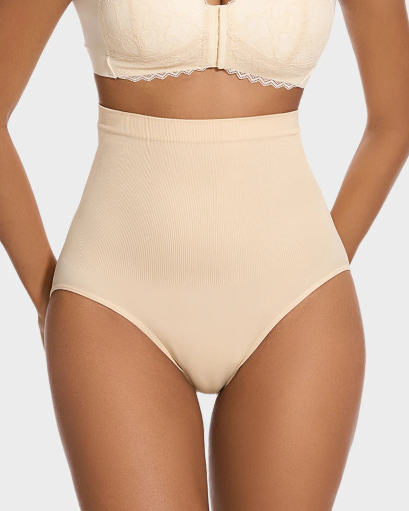 High Waist Tummy Control Brief Panty (2 Pack) - Image 5