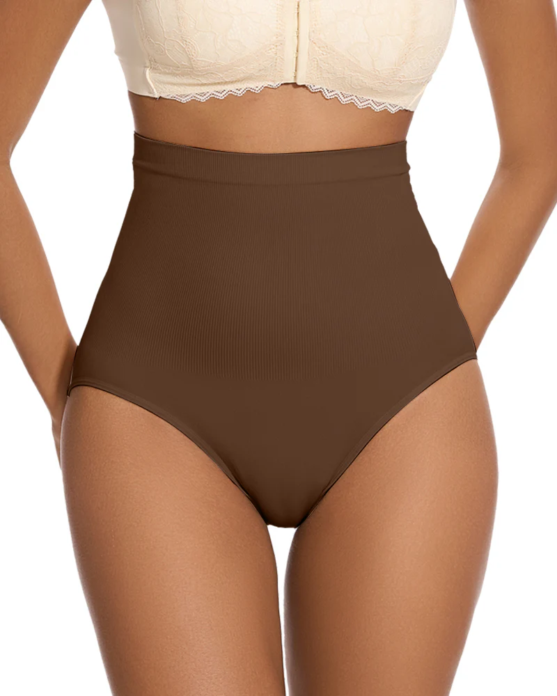 High Waist Tummy Control Brief Panty (2 Pack) - Image 8