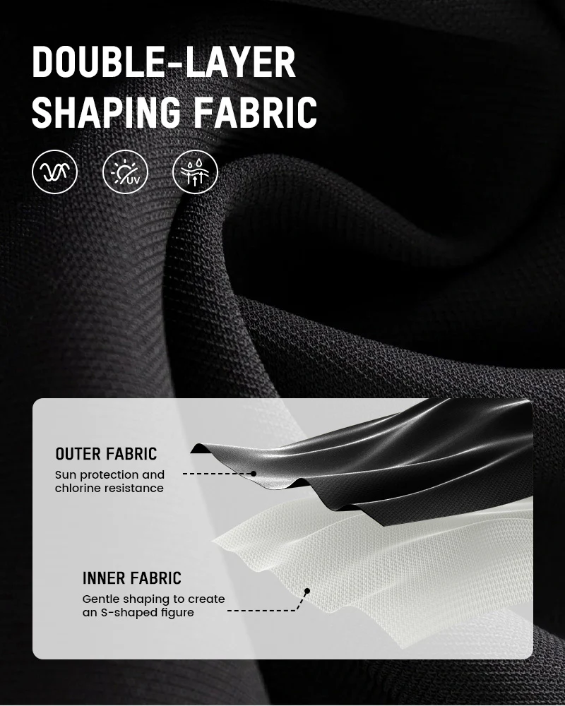 High-Waisted Tummy Control Mesh Bikini Set - Image 20