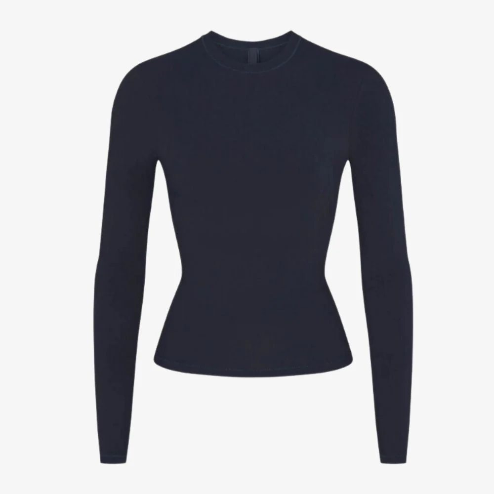 Long Sleeve Cotton Jersey Lounge Set - Image 11