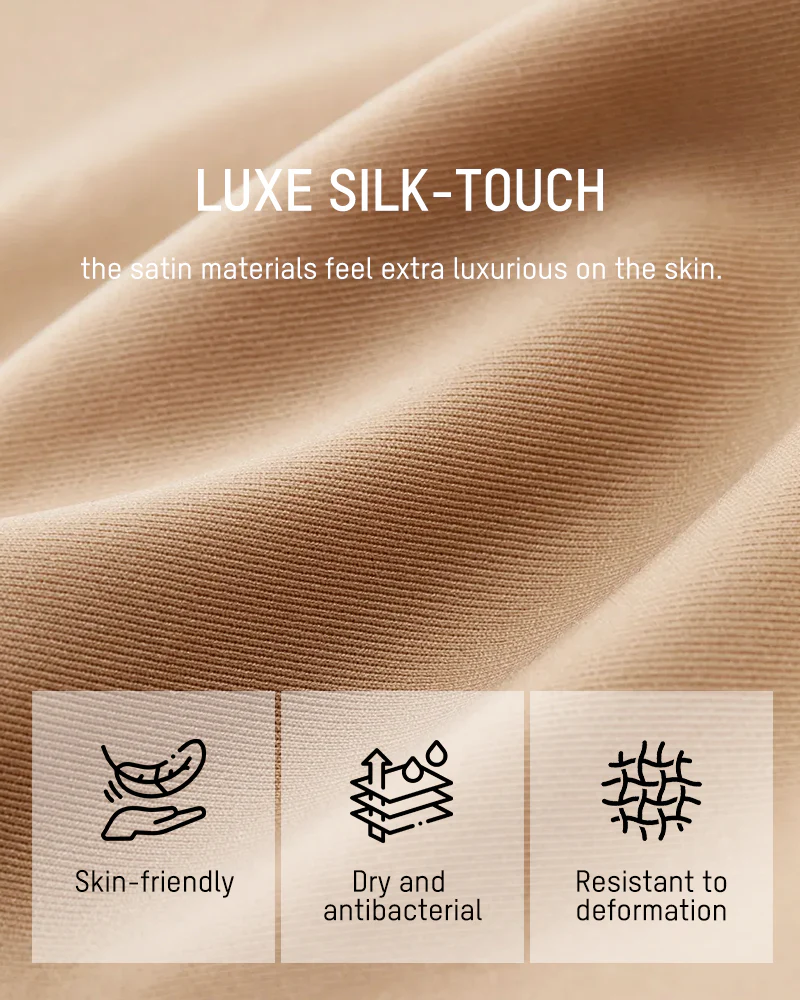 CloudLift™ bra Luxury Satin Seamless Wireless Support Bra - Image 18