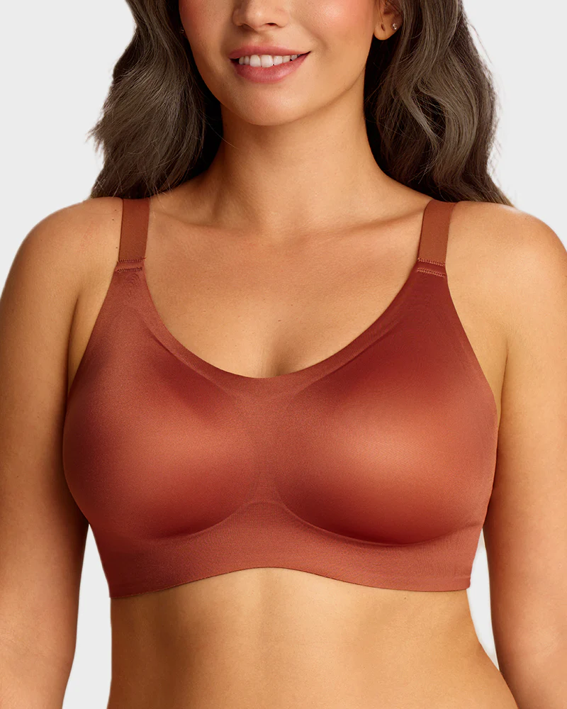 CloudLift™ bra Luxury Satin Seamless Wireless Support Bra - Image 20