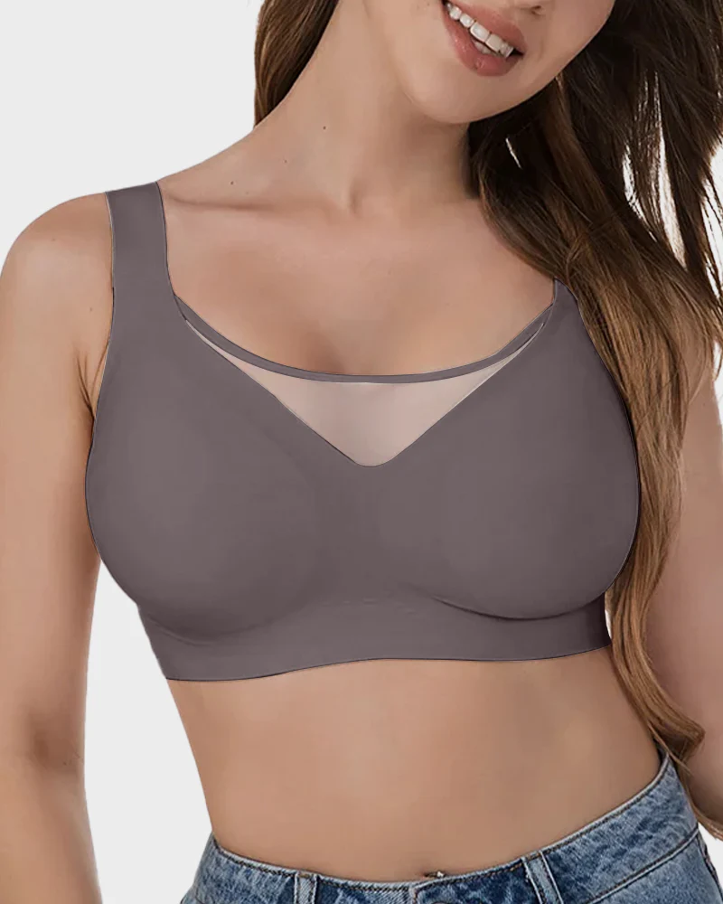 Mesh Front Contouring Bra - Image 16