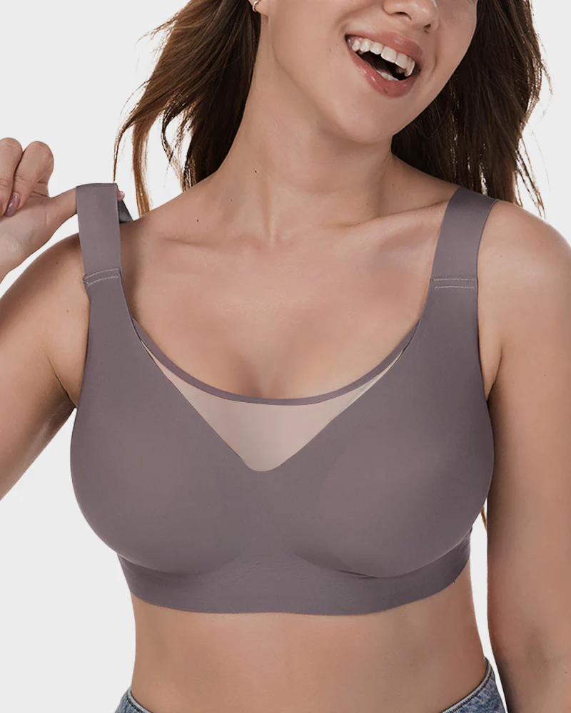 Mesh Front Contouring Bra - Image 9