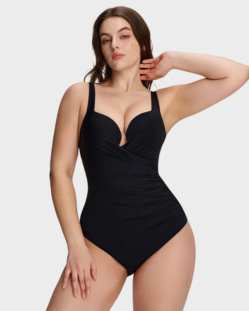 SculptSkin™ PlungeLift One-Piece Swimsuit - Image 11