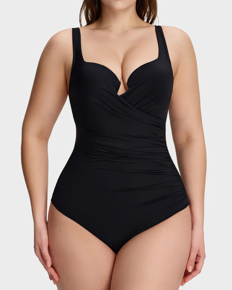 SculptSkin™ PlungeLift One-Piece Swimsuit - Image 17