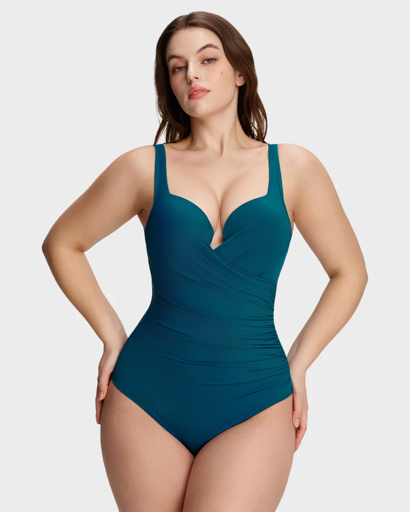 SculptSkin™ PlungeLift One-Piece Swimsuit - Image 8