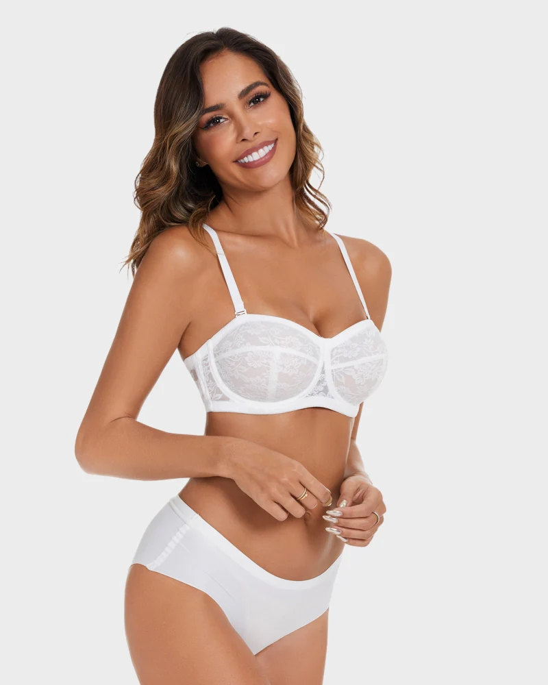 Plus Size Ultra Thin Strapless Bras - Image 15