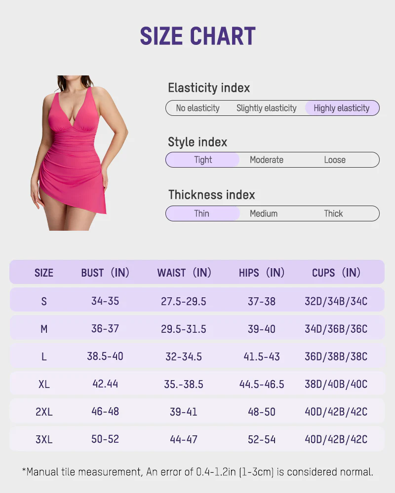 SculptSkin™ FlowFlair Side Tie Swim Dress - Image 18