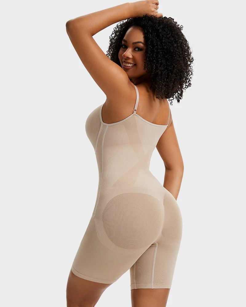 Seamless Double Compression Shaping Bodysuit - Image 16