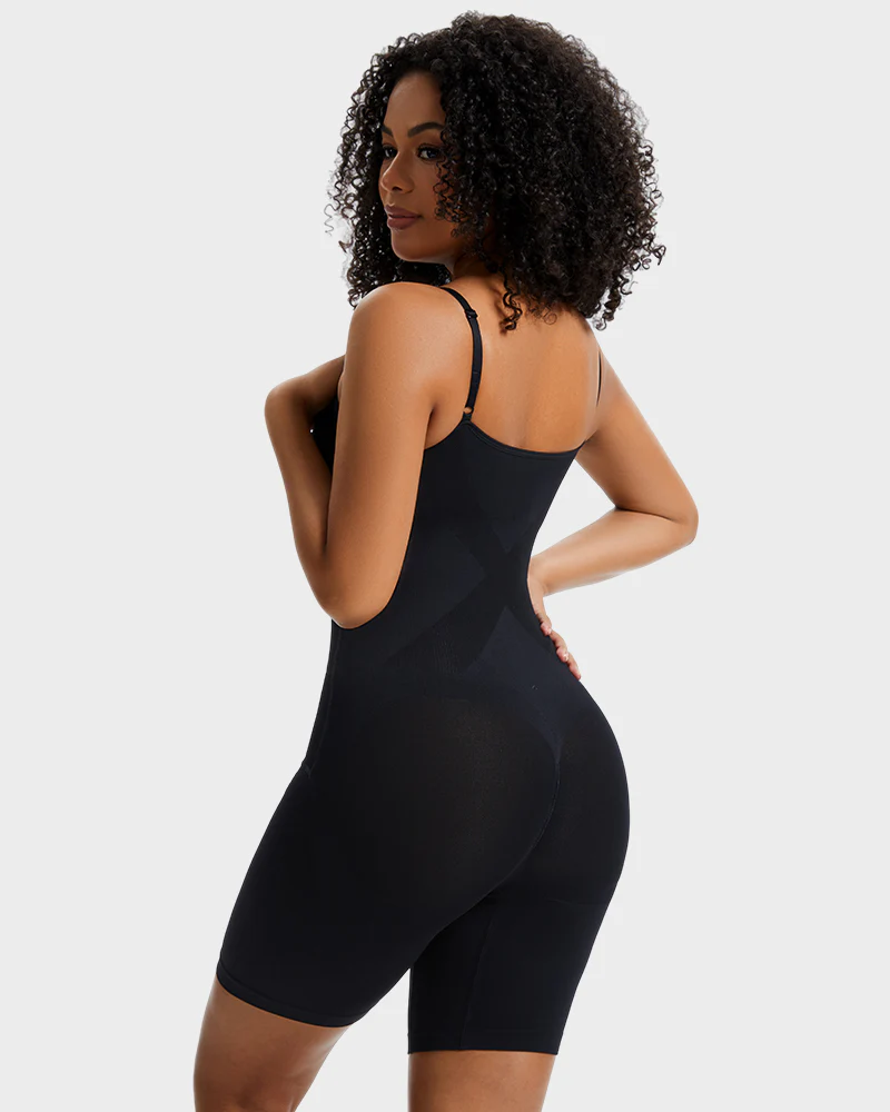 Seamless Double Compression Shaping Bodysuit - Image 4