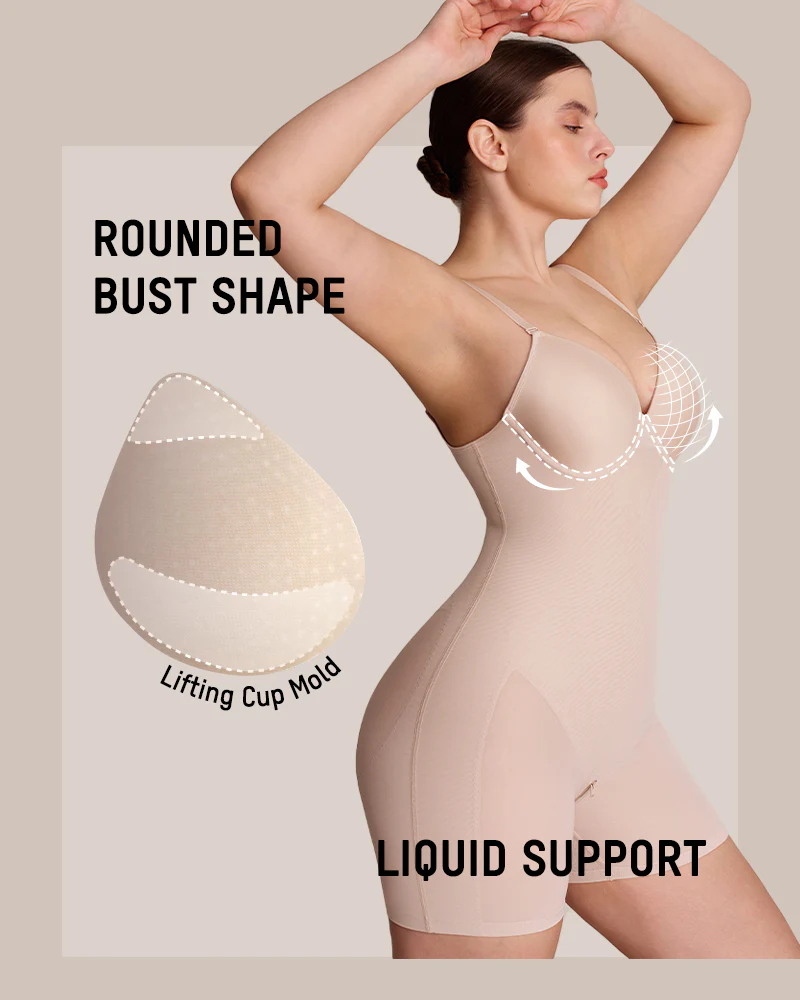 Seamless Full-Body Shaping Bodysuit - Image 5