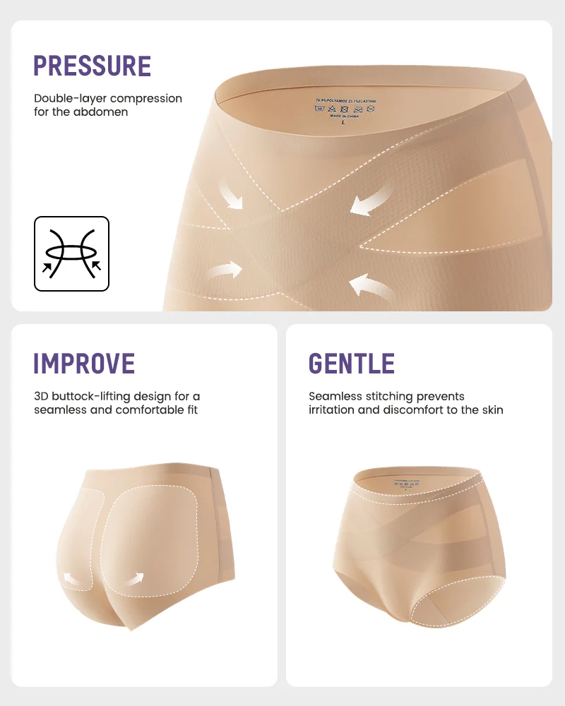 Seamless High-Waist Shaping Panty (5 Pack) - Image 16