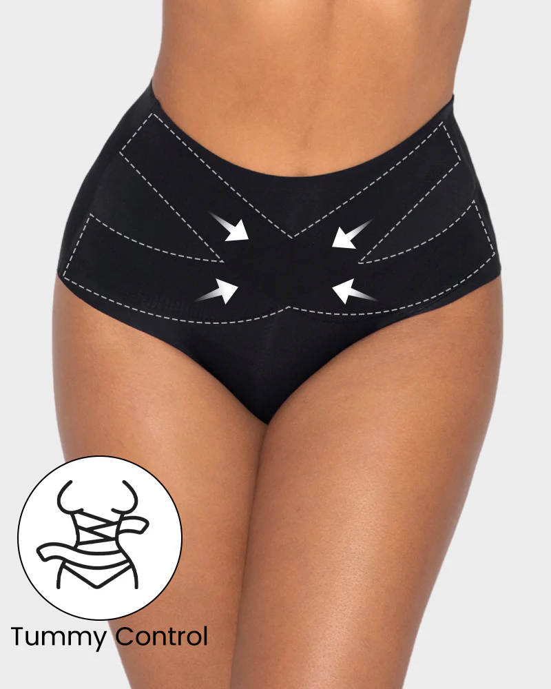 Seamless High-Waist Shaping Panty (5 Pack) - Image 9