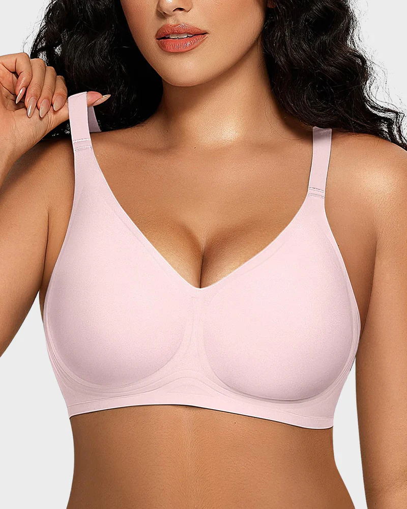 Seamless Soft Comfort Jelly Strip Wireless Bra - Image 11