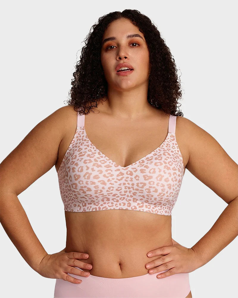 Seamless Soft Comfort Jelly Strip Wireless Bra - Image 14