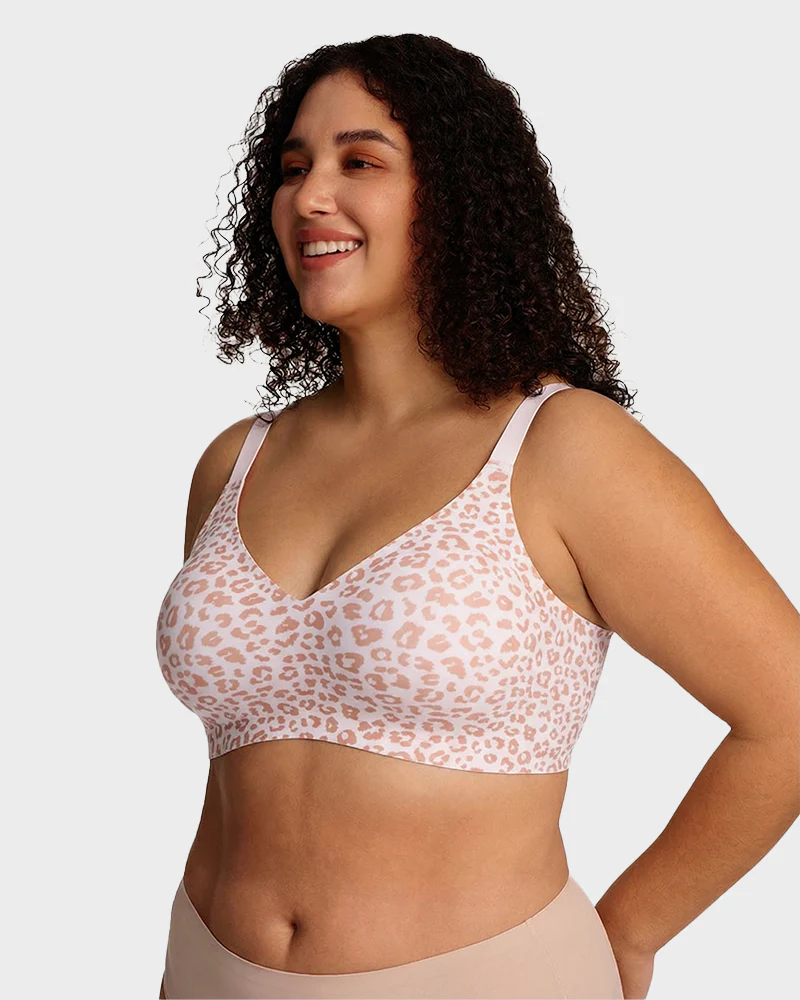 Seamless Soft Comfort Jelly Strip Wireless Bra - Image 15