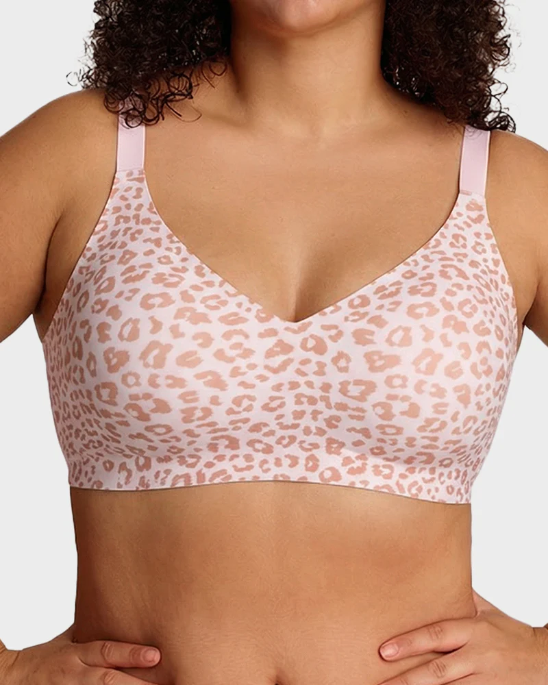 Seamless Soft Comfort Jelly Strip Wireless Bra - Image 17