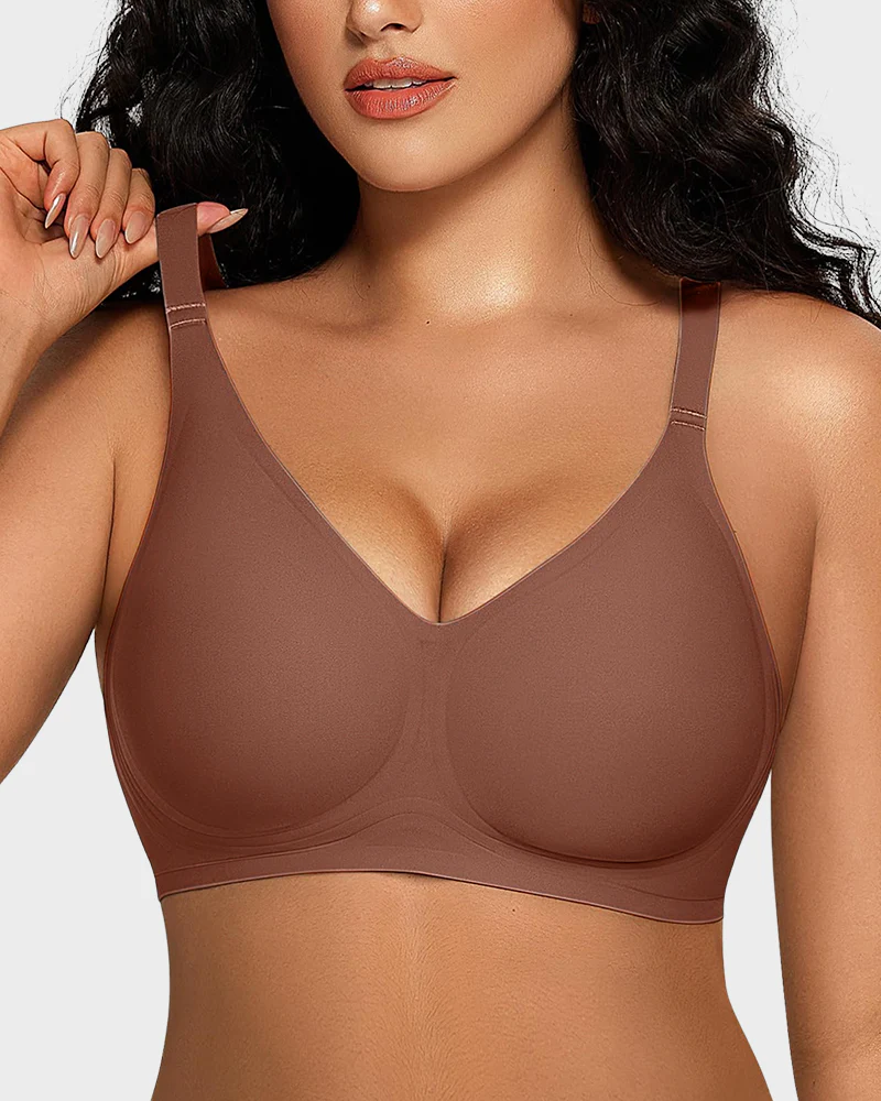 Seamless Soft Comfort Jelly Strip Wireless Bra - Image 6