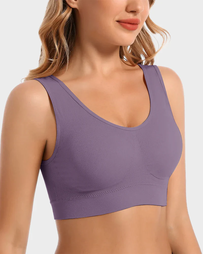 Seamless Comfort Workout Sports Bra - Image 12