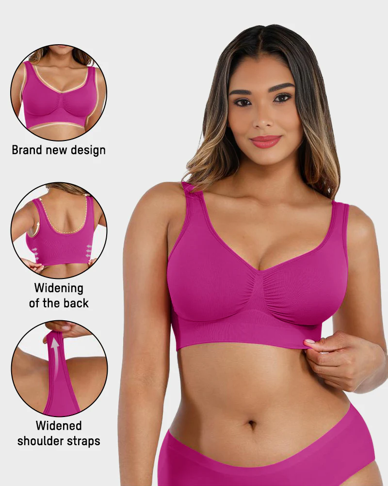 Seamless Comfort Workout Sports Bra - Image 15