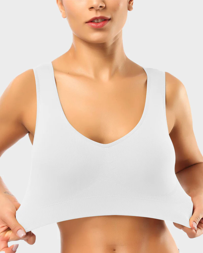 Seamless Comfort Workout Sports Bra - Image 19