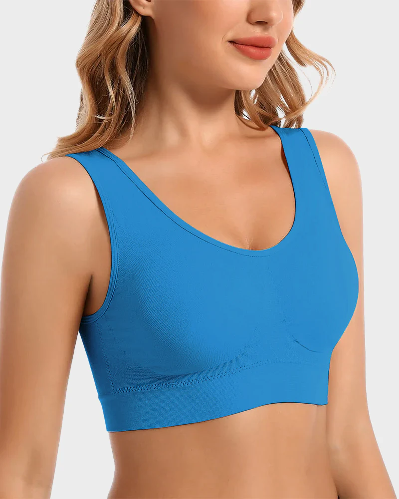 Seamless Comfort Workout Sports Bra - Image 9