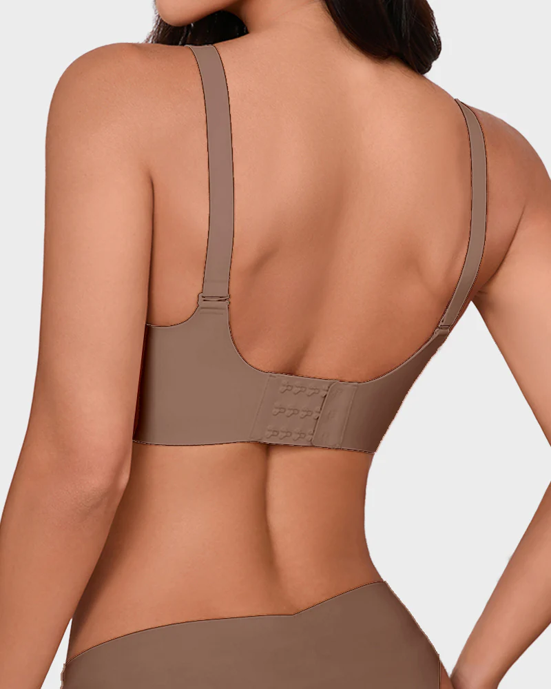 Seamless Wireless Scalloped Edge Jelly Bra - Image 13