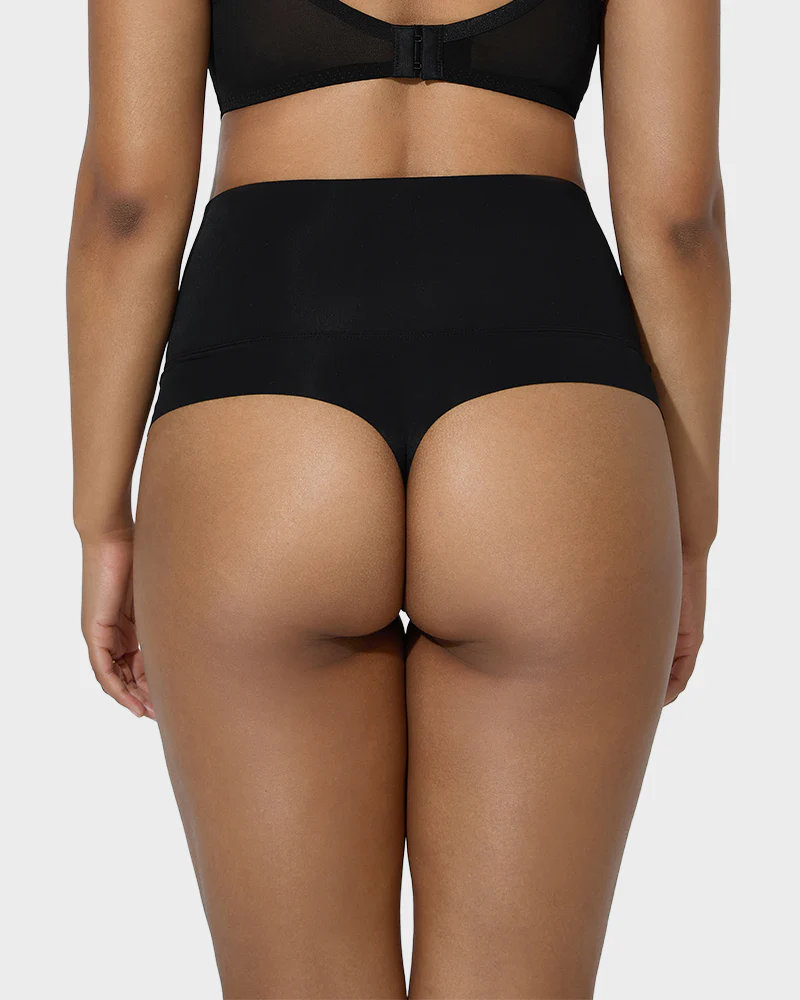 High-Rise Seamless Thong Panty(3 Pack) - Image 3