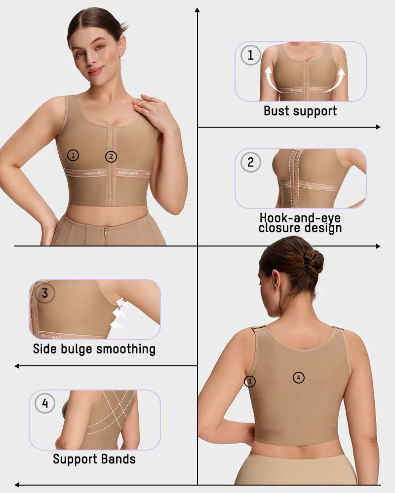 Sleeveless Posture-Correcting Shaping Support Vest - Image 6